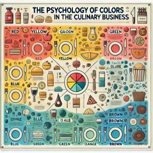 Infografis tentang Psikologi Warna dalam Bisnis Kuliner