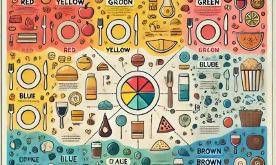 Infografis tentang Psikologi Warna dalam Bisnis Kuliner