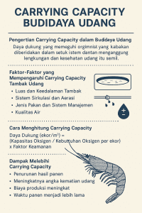 Carrying Capacity Budidaya Udang