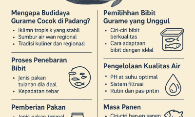 Cara Budidaya Gurame Padang