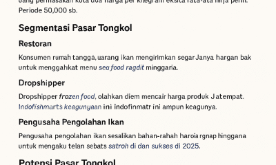 harga ikan tongkol