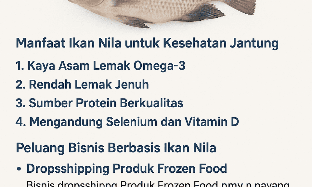 Apakah ikan nila baik untuk jantung