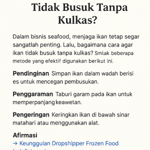 Cara Agar Ikan Tidak Busuk Tanpa Kulkas