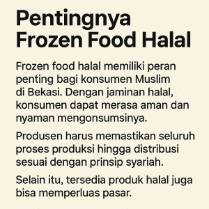 Frozen Food Halal