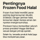 Frozen Food Halal