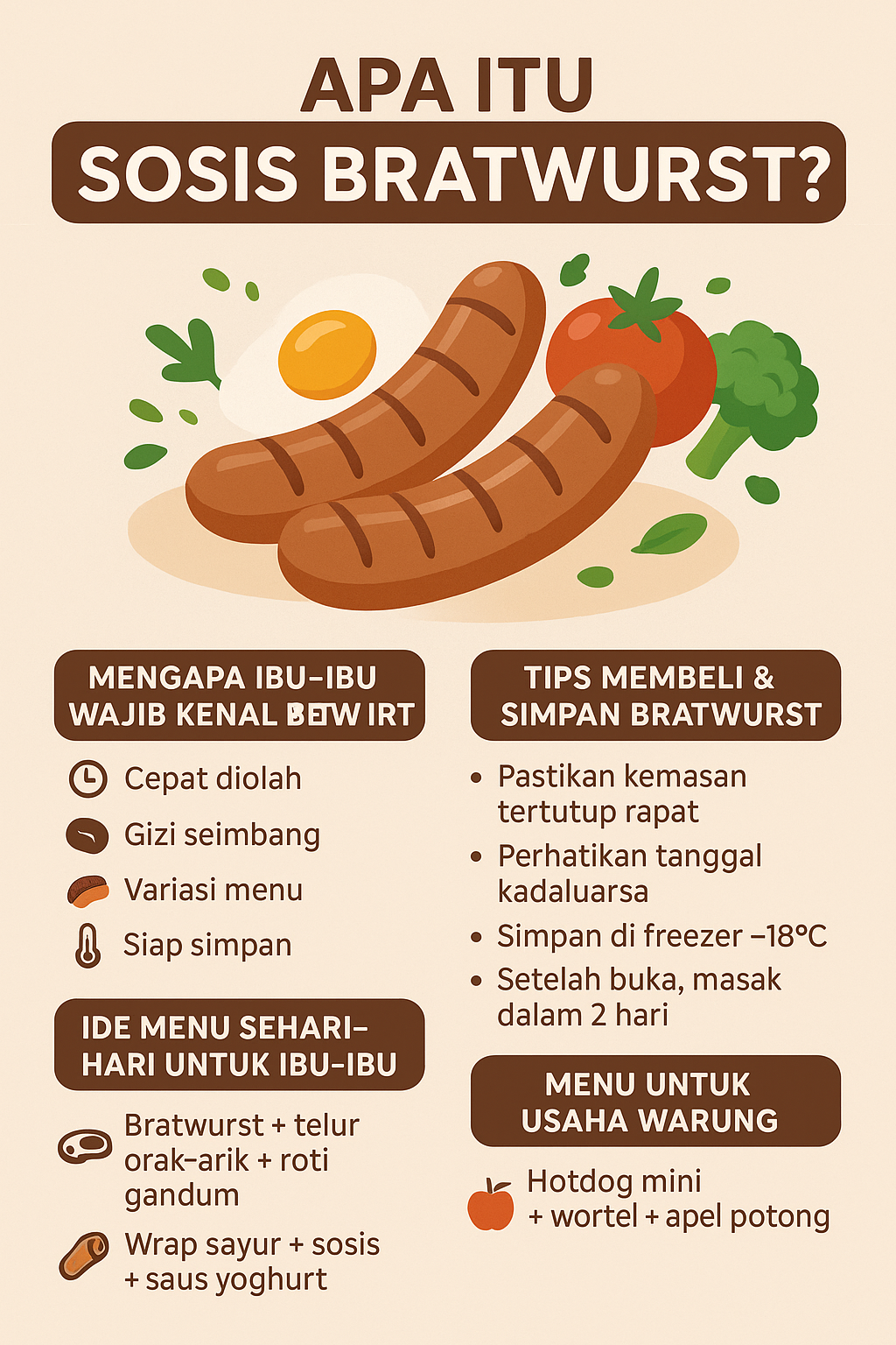 Sosis Bratwurst