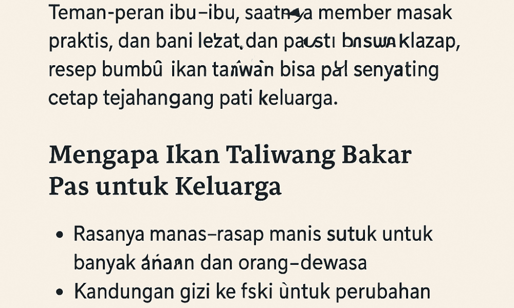 bumbu ikan taliwang