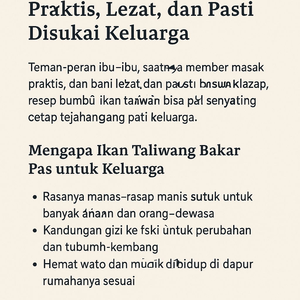 bumbu ikan taliwang