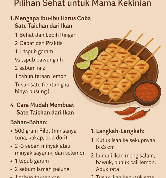 Sate Taichan Ikan