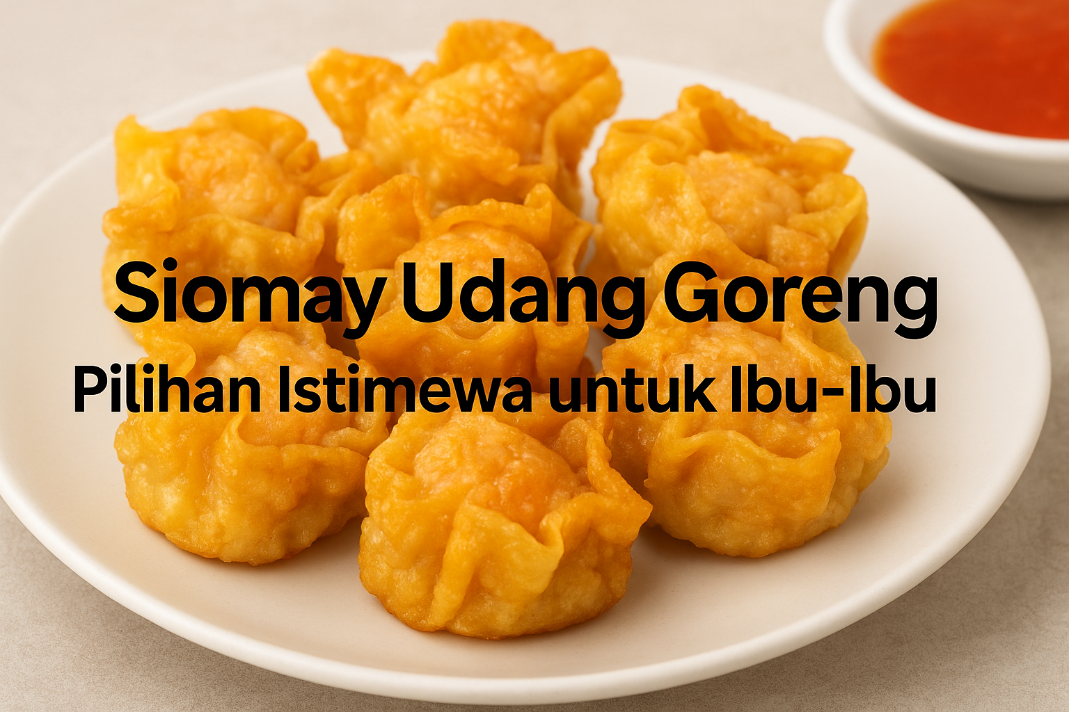siomay udang goreng