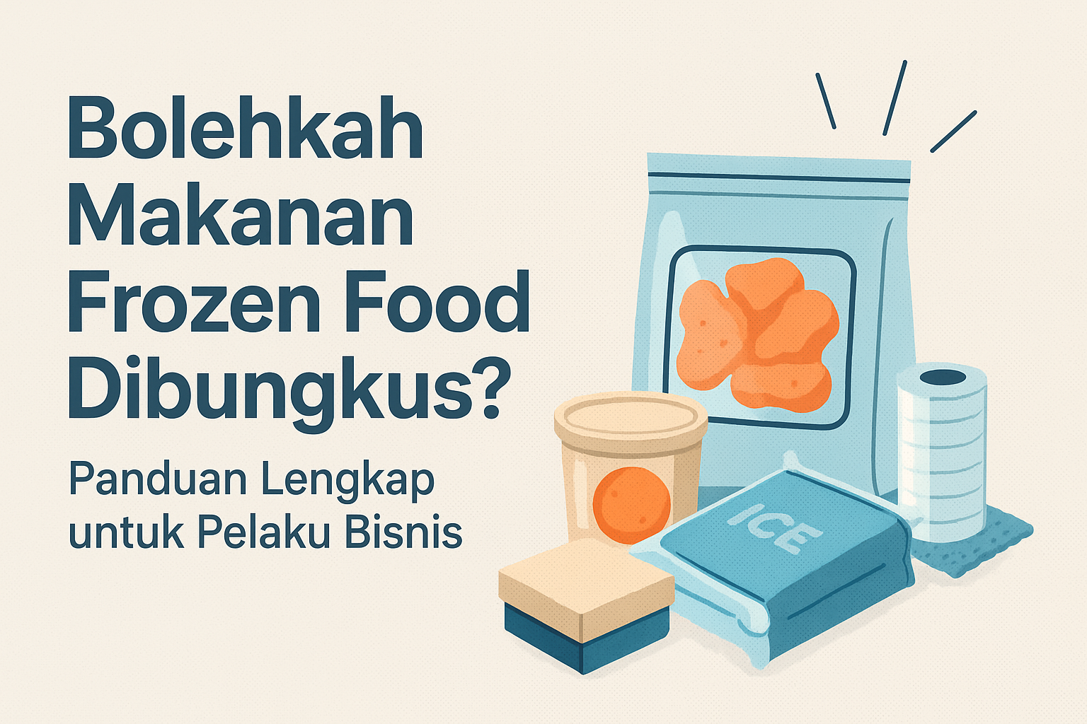 Bolehkah Makanan Frozen Food Dibungkus