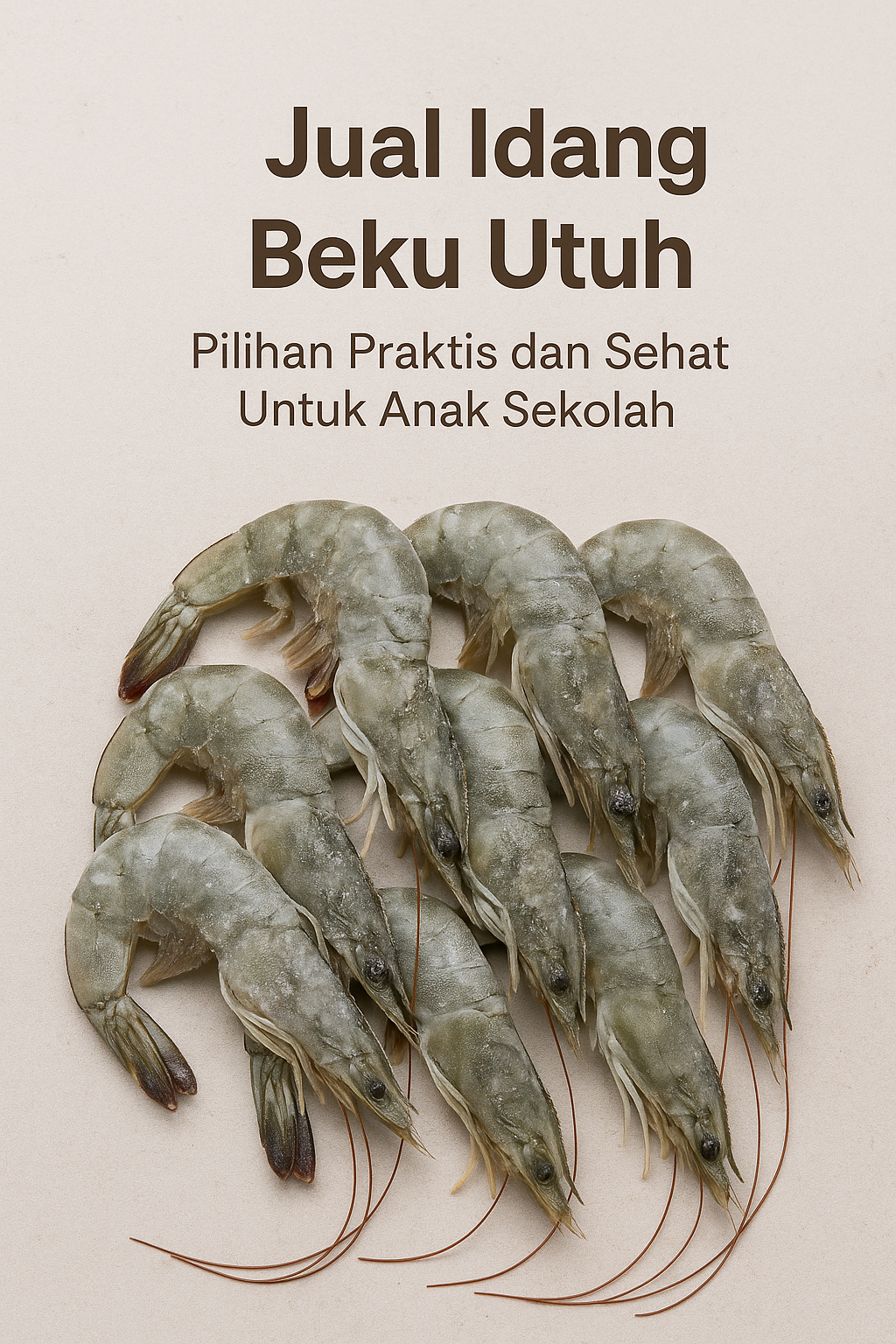 udang beku utuh