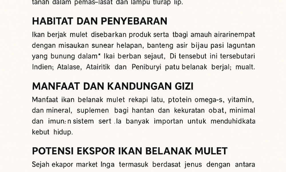 Ikan Belanak
