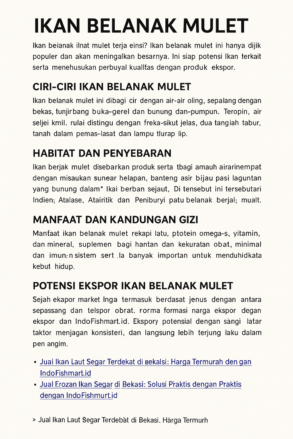 Ikan Belanak