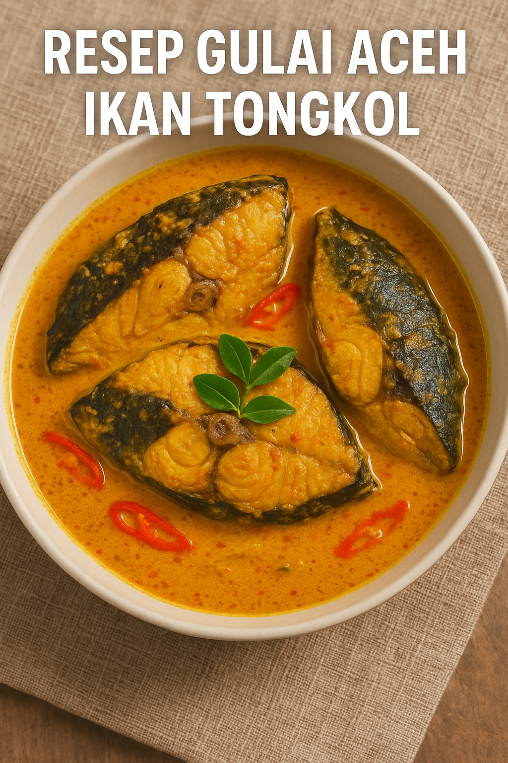 Gulai Aceh Ikan Tongkol