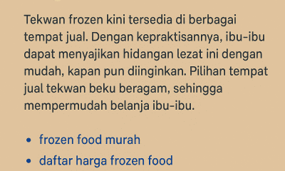 Jual Tekwan Frozen