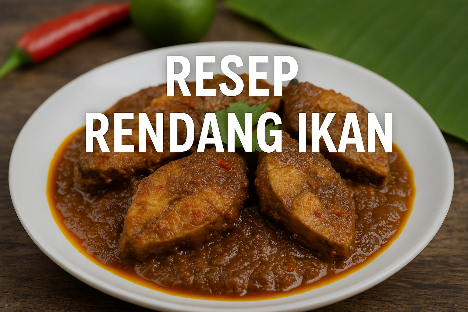 resep rendang ikan