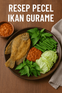 Resep Pecel Ikan Gurame