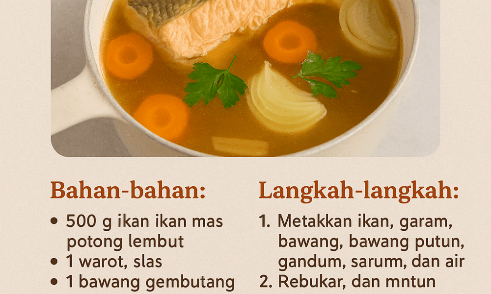 Kaldu Ikan Mas