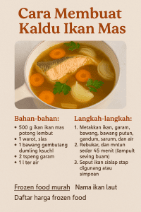 Kaldu Ikan Mas