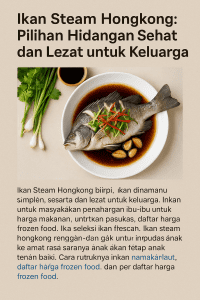 steam ikan hongkong