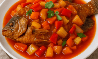 Ikan Gurame Asam Manis