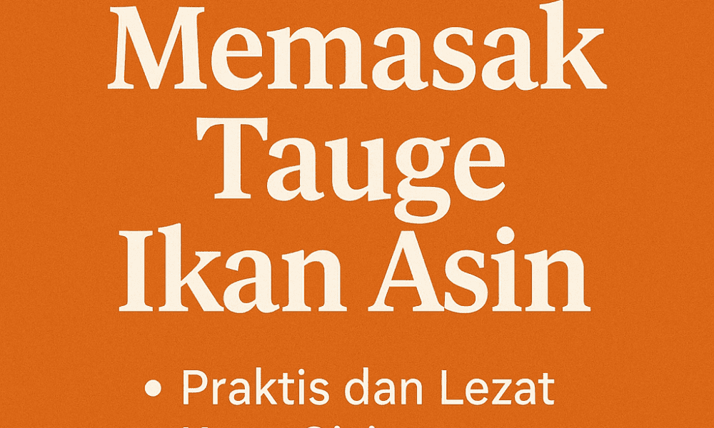 Tauge Ikan Asin