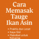 Tauge Ikan Asin
