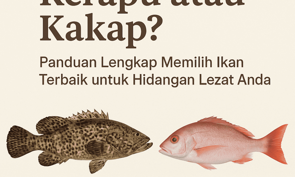 kakap vs kerapu