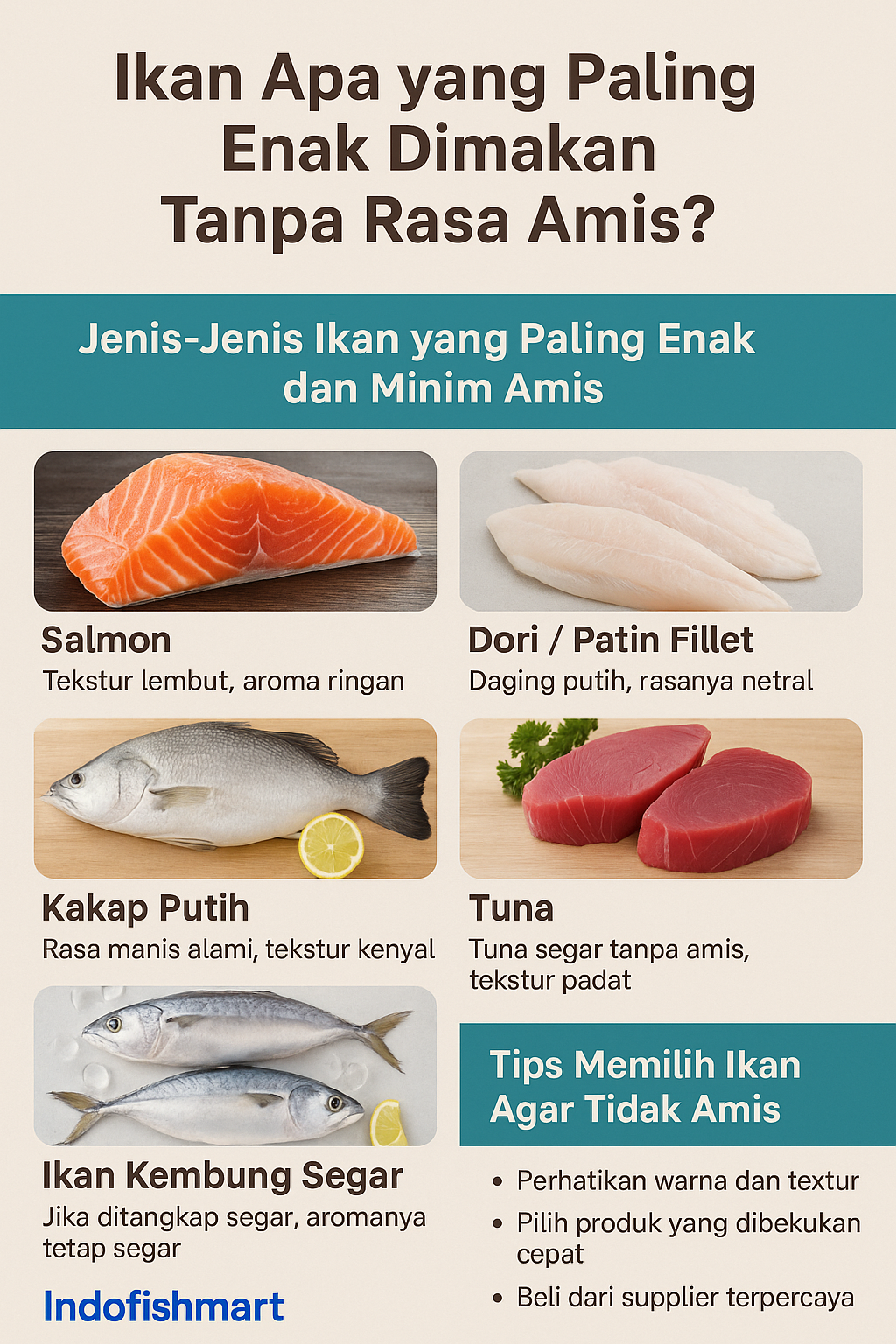 Ikan Apa yang Paling Enak Dimakan Tanpa Rasa Amis