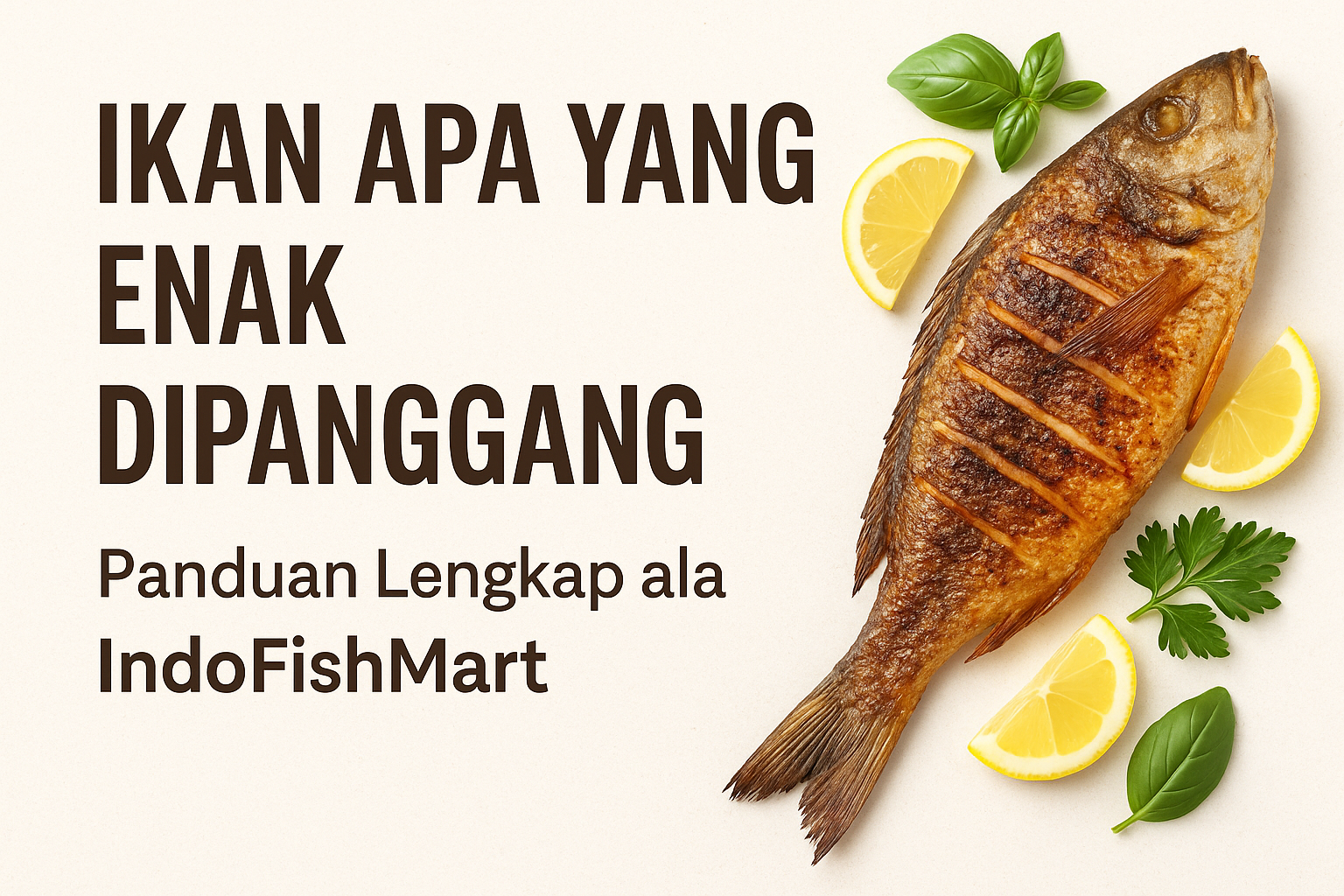 Ikan Apa yang Enak Dipanggang