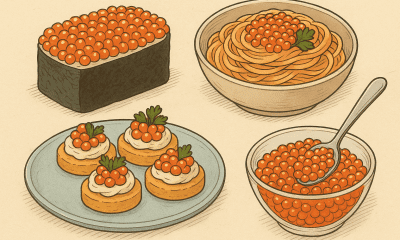 makanan berbahan dasar telur ikan